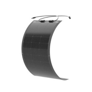 Painel Solar Flexível e Leve de 100 W (Divisão Preta)