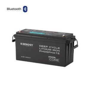 Bateria de fosfato de ferro-lítio de 12V 200Ah com Bluetooth