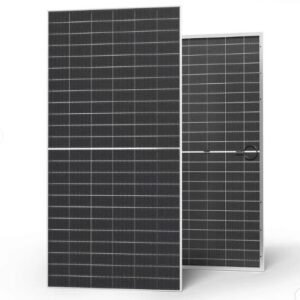 Painel Solar Bifacial Tipo N de 590 W (pacote com 2)