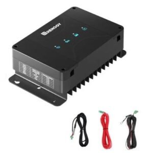 Carregador de Bateria DC-DC de Bordo 12V 30A/50A com MPPT